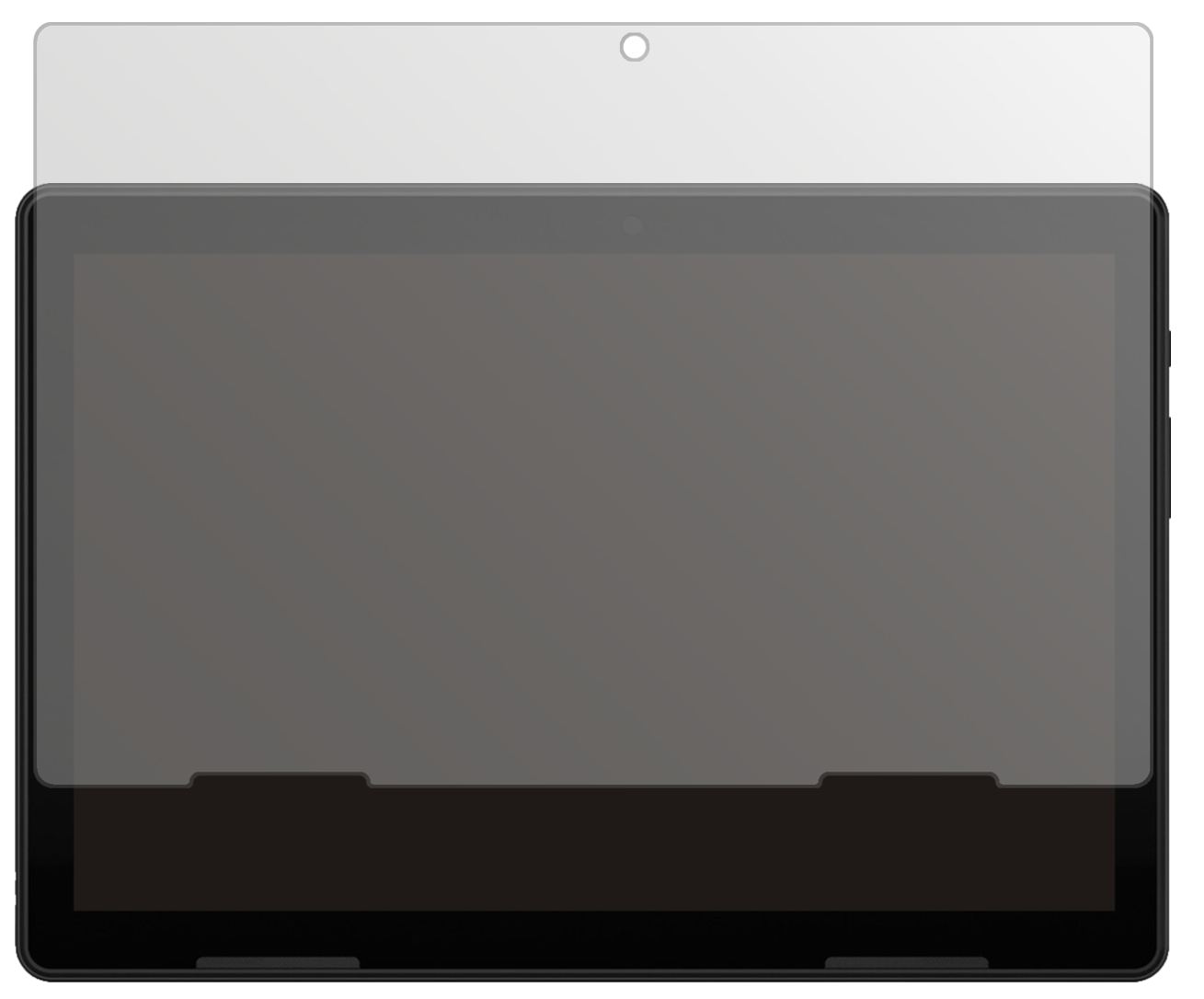 2x Schutzfolie matt für Medion Lifetab E10802 Disp (2)
