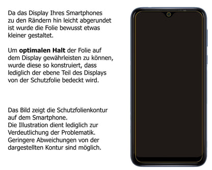 Blickschutzfolie für Wiko Y81 matt Schutzfolie Pri (5)
