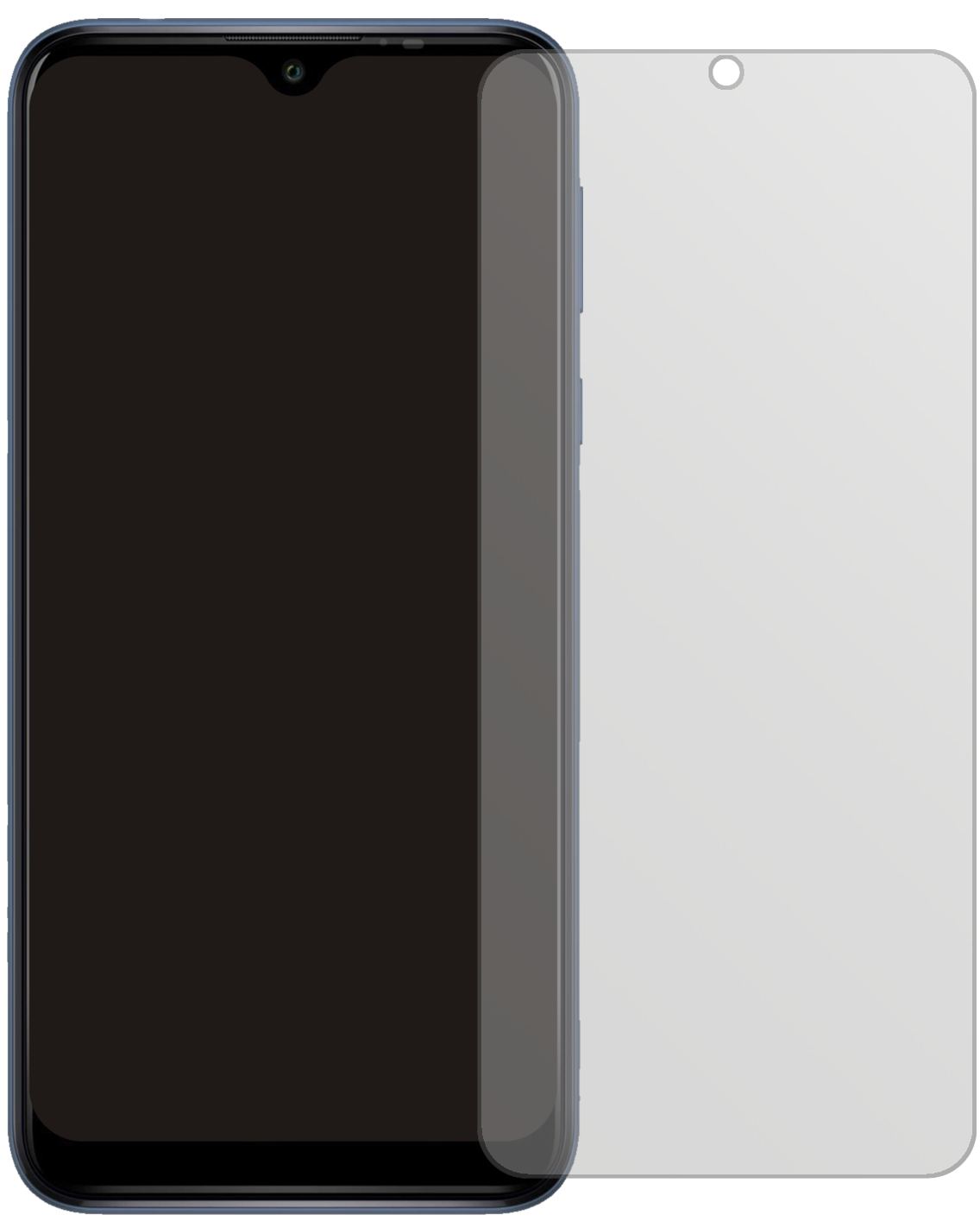5x Schutzfolie matt für Wiko Y81 Display-Schutzfol (2)