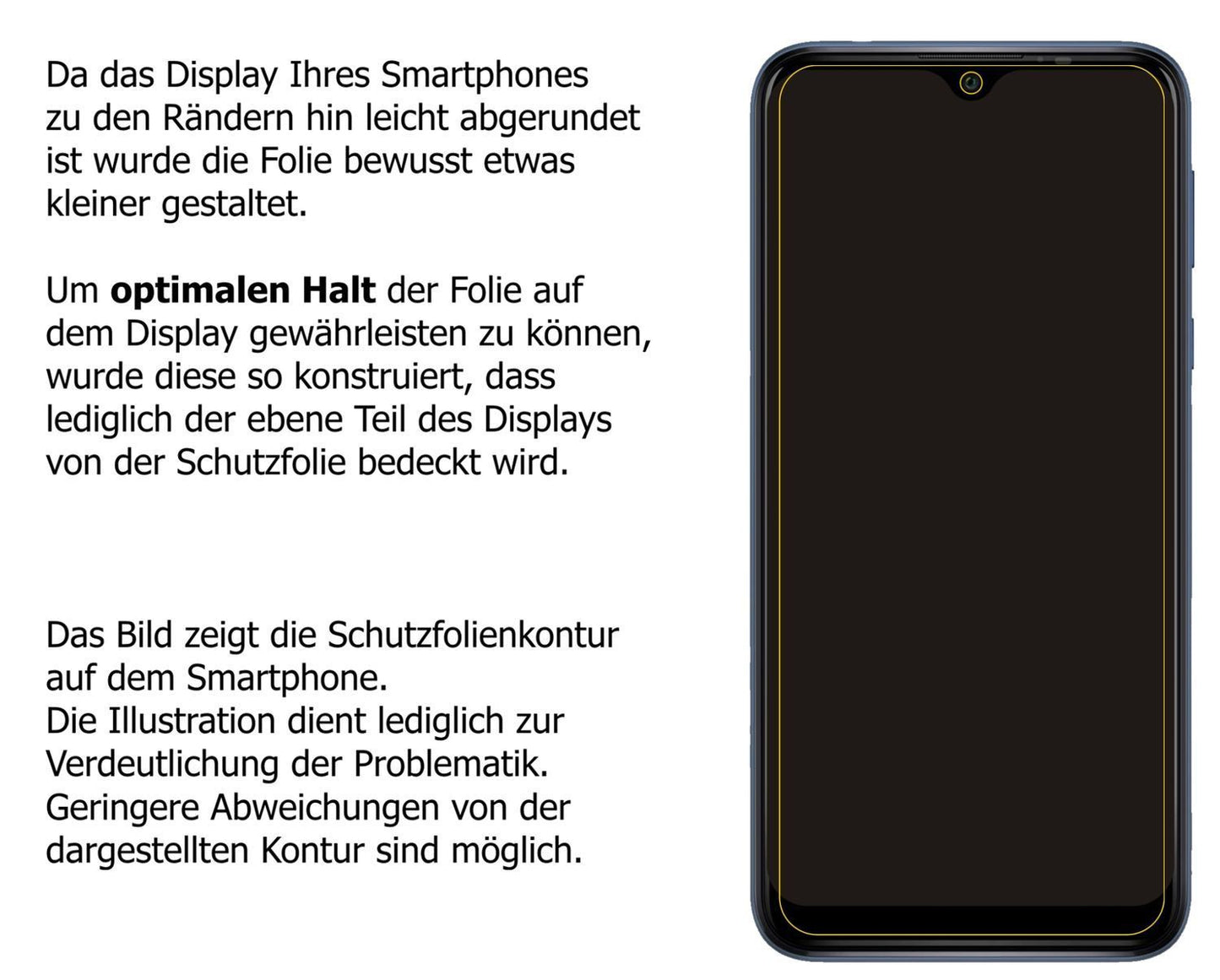 2x Schutzfolie matt für Wiko Y81 Display-Schutzfol (6)