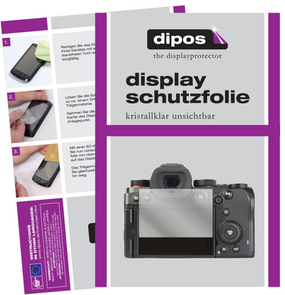 1x Schutzfolie klar für Panasonic Lumix S5 Display (1)