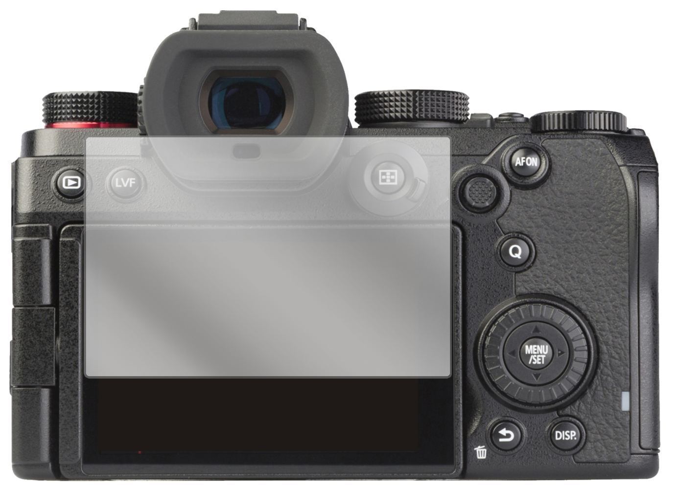 1x Schutzfolie klar für Panasonic Lumix S5 Display (2)