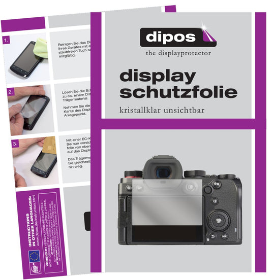 6x Schutzfolie klar für Panasonic Lumix S5 Display (1)