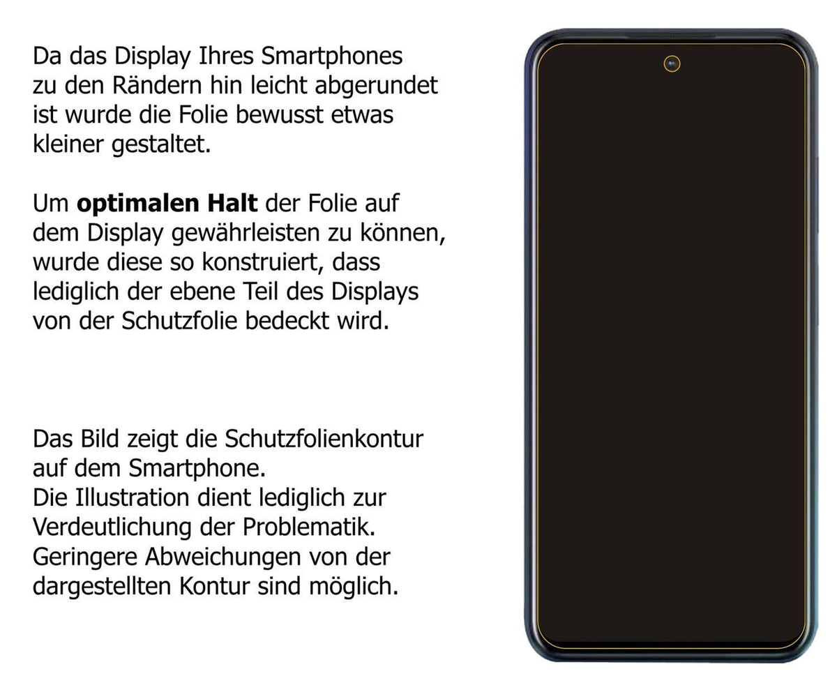 1x 9H Schutzfolie matt für HTC Desire 21 Pro 5G Pa (3)