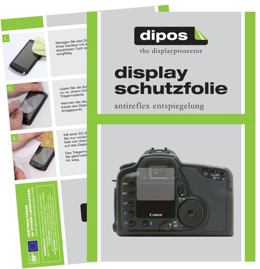 6x Schutzfolie matt für Canon Eos 10D Display-Schu (1)