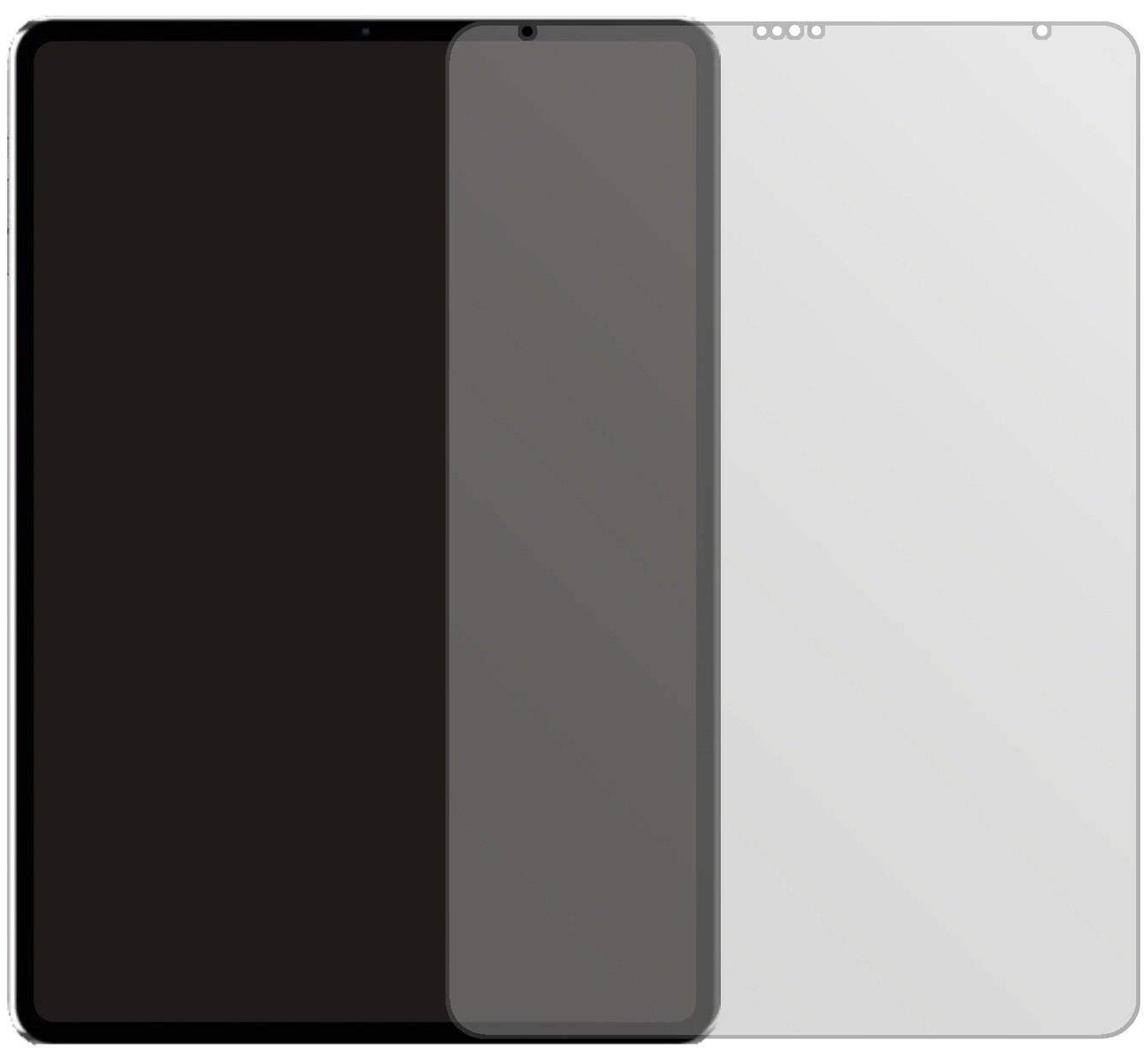 2x Schutzfolie matt für Apple iPad Pro 11 Zoll (20 (2)