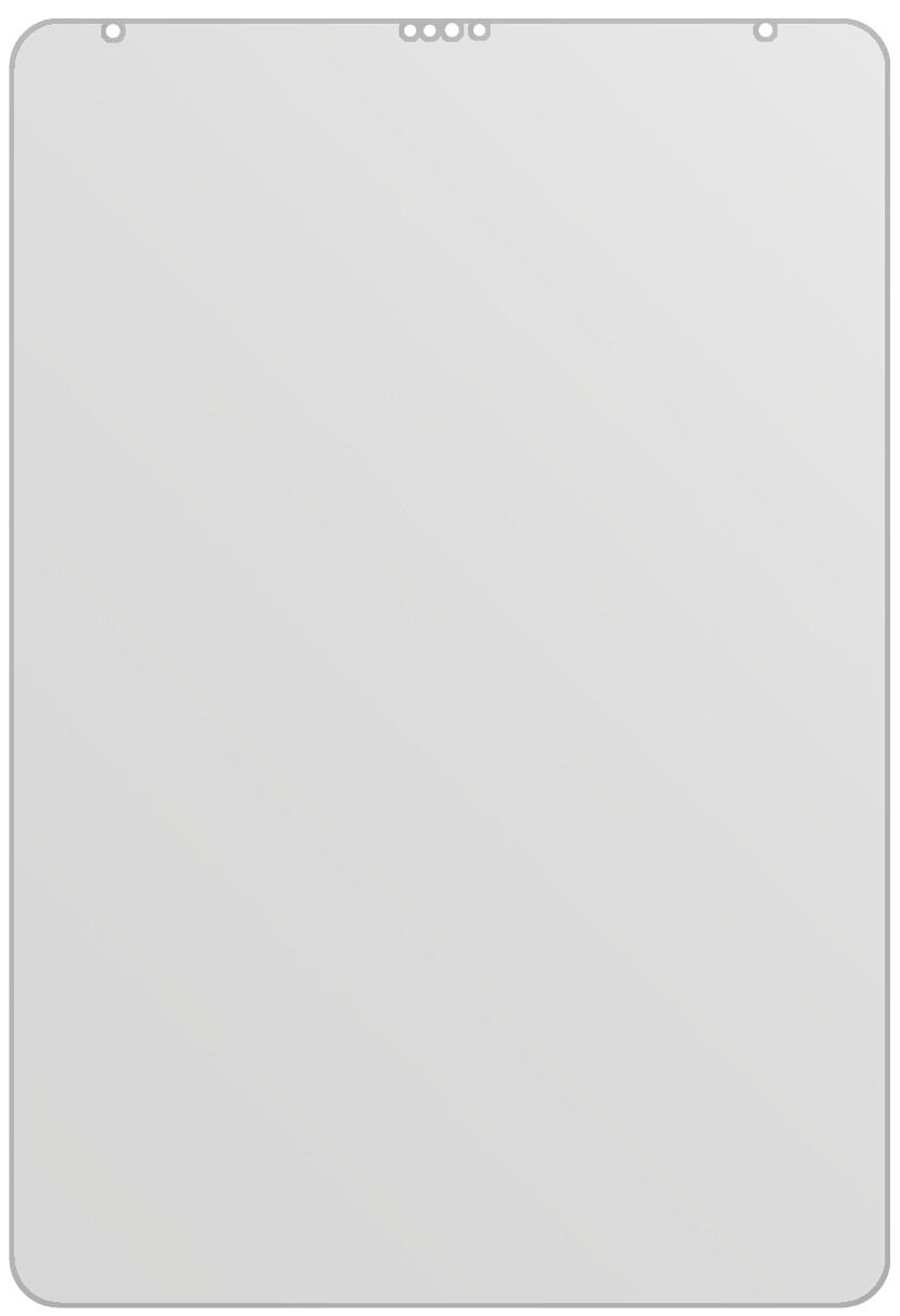 2x Schutzfolie matt für Apple iPad Pro 11 Zoll (20 (3)