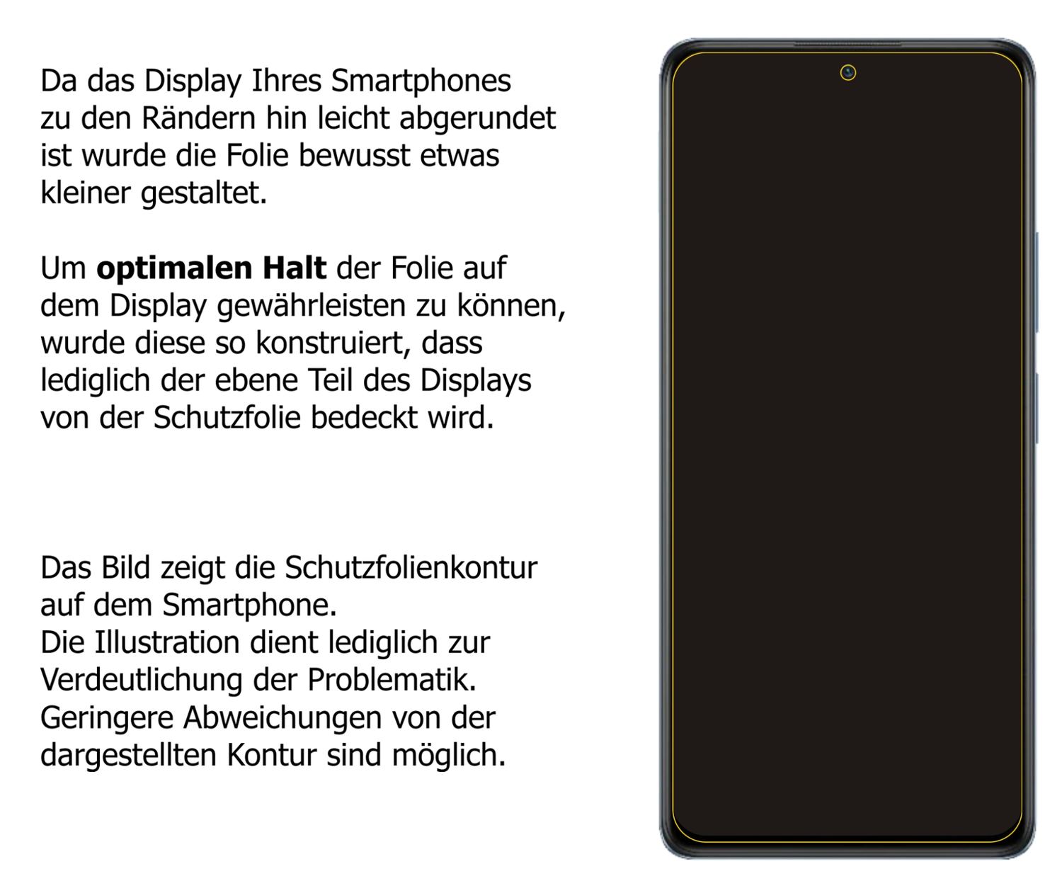 Blickschutzfolie für Xiaomi Redmi Note 10 Pro Max  (5)