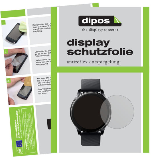 2x Schutzfolie matt für OnePlus Watch (46mm) Displ (1)