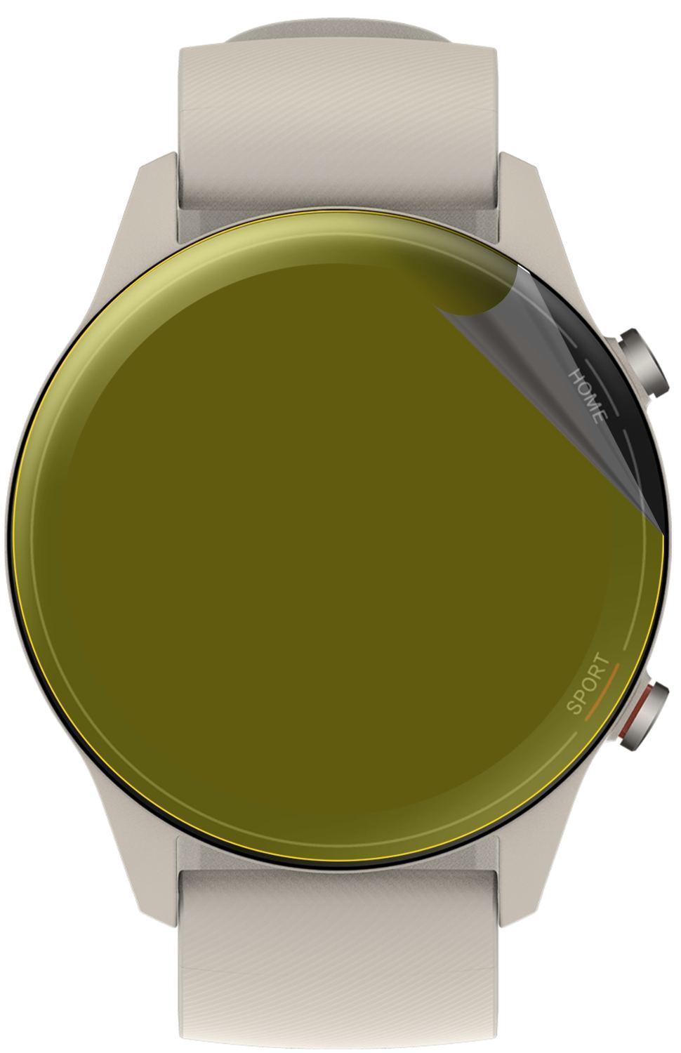 3x 3D Full Cover Schutzfolie für Xiaomi Mi Watch (3)