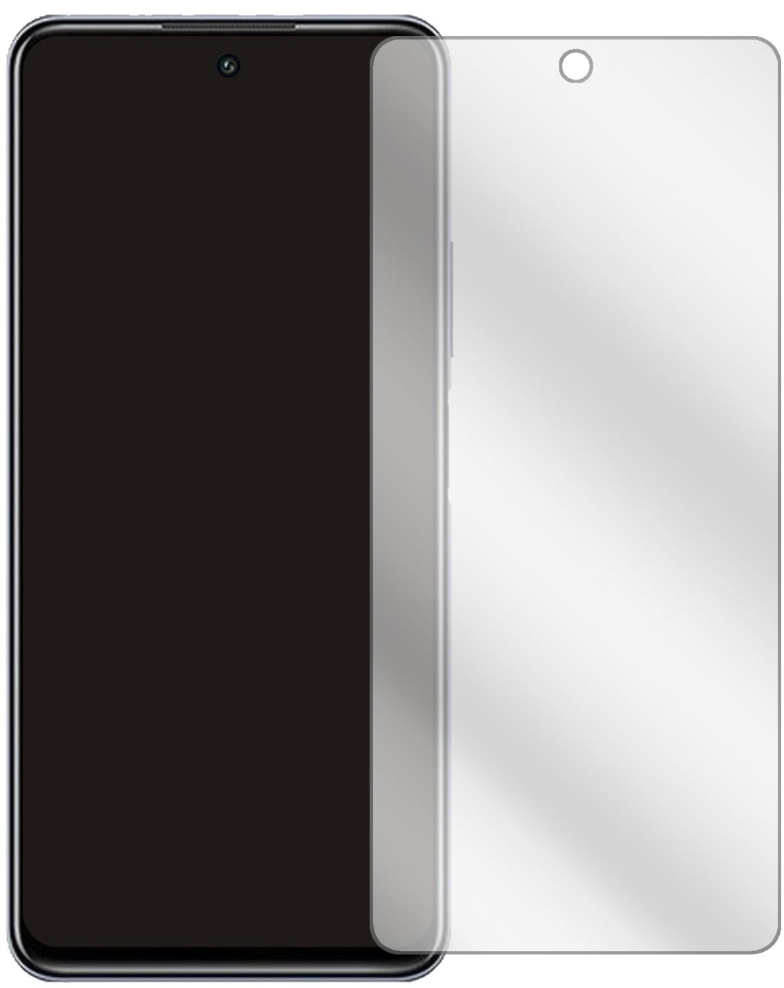 1x Schutzfolie klar für Honor 10X Lite Display-Sch (2)