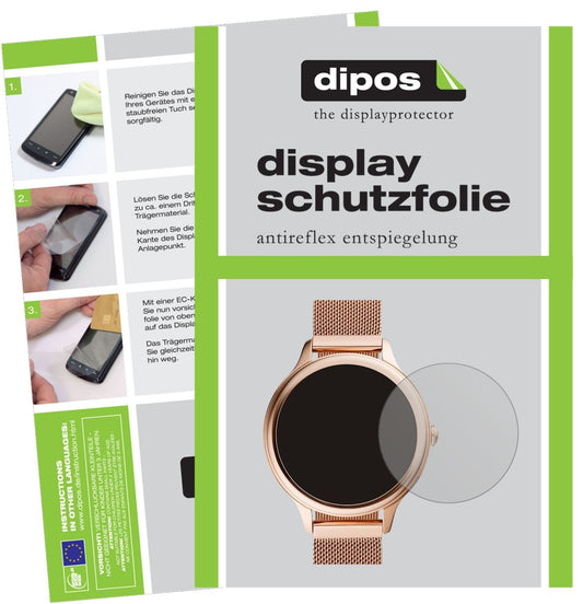 2x Schutzfolie matt für Fossil Gen 5E (42mm) Displ (1)