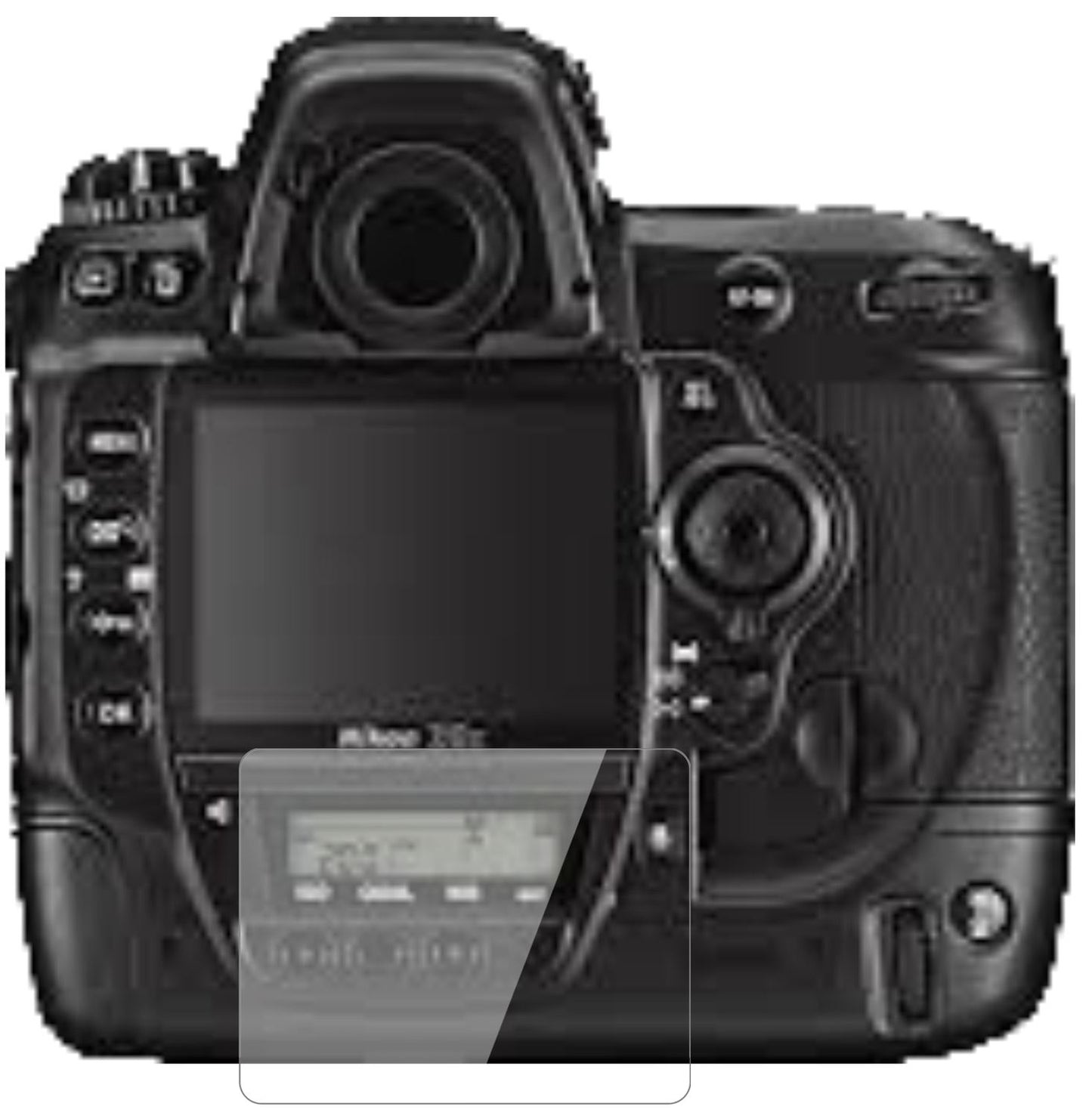 1x 9H Schutzfolie für Nikon D3x Panzerfolie (2)