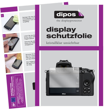 1x Schutzfolie klar für Nikon Z50 Display-Schutzfo (1)