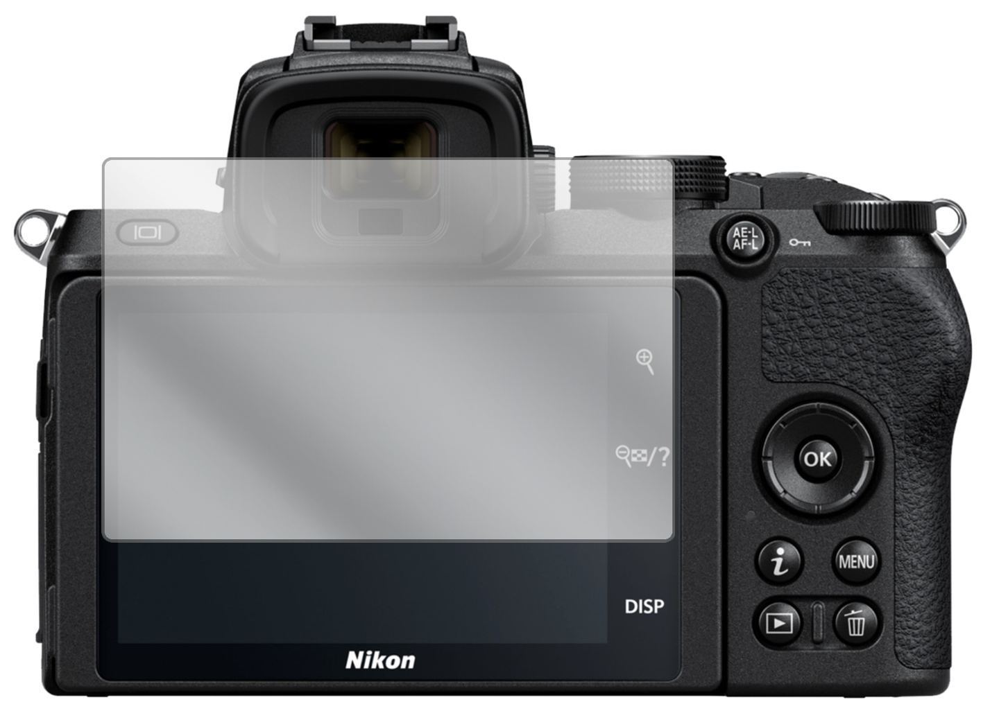 1x Schutzfolie klar für Nikon Z50 Display-Schutzfo (2)