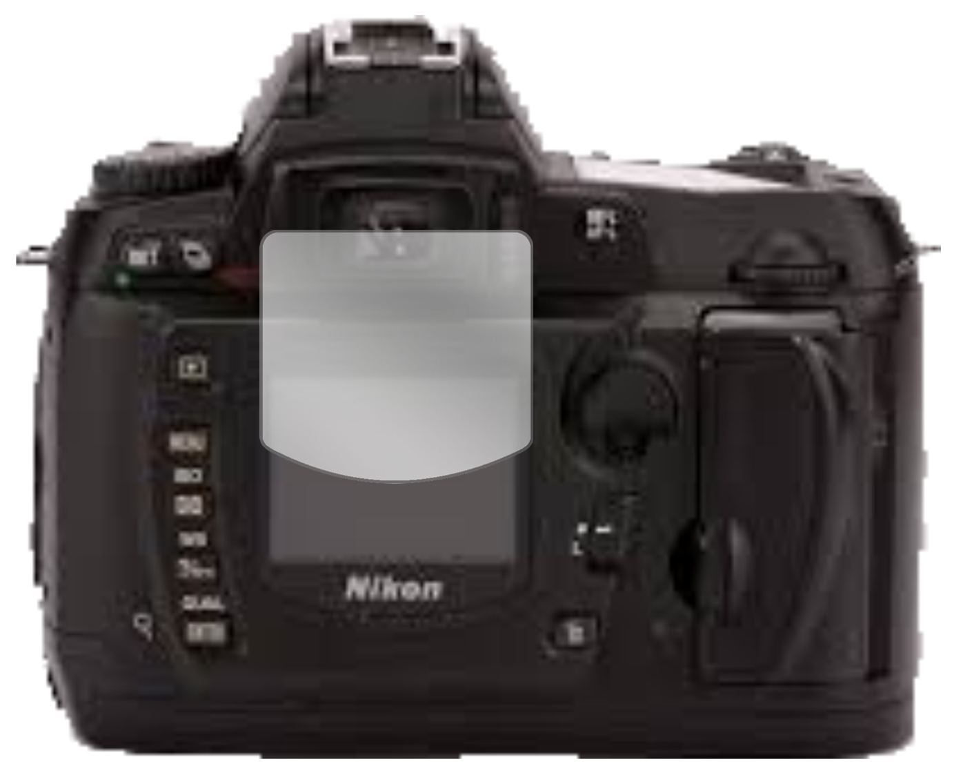 5x Schutzfolie klar für Nikon D70s Display-Schutzf (2)