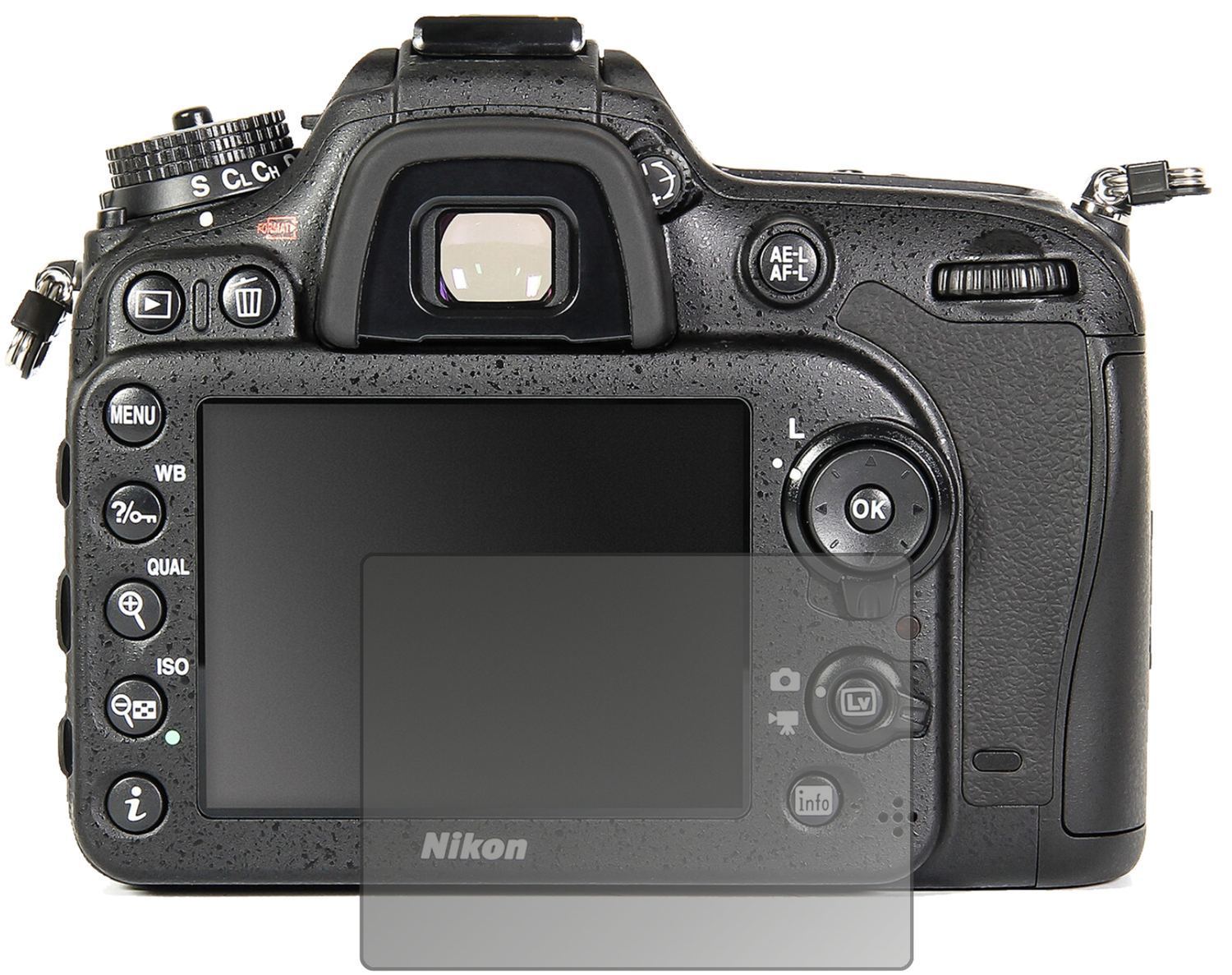 Blickschutzfolie für Nikon D7100 matt Schutzfolie  (1)