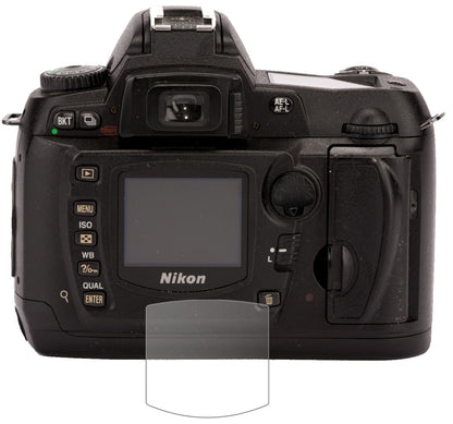 2x 9H Schutzfolie matt für Nikon D70 Panzerfolie (2)