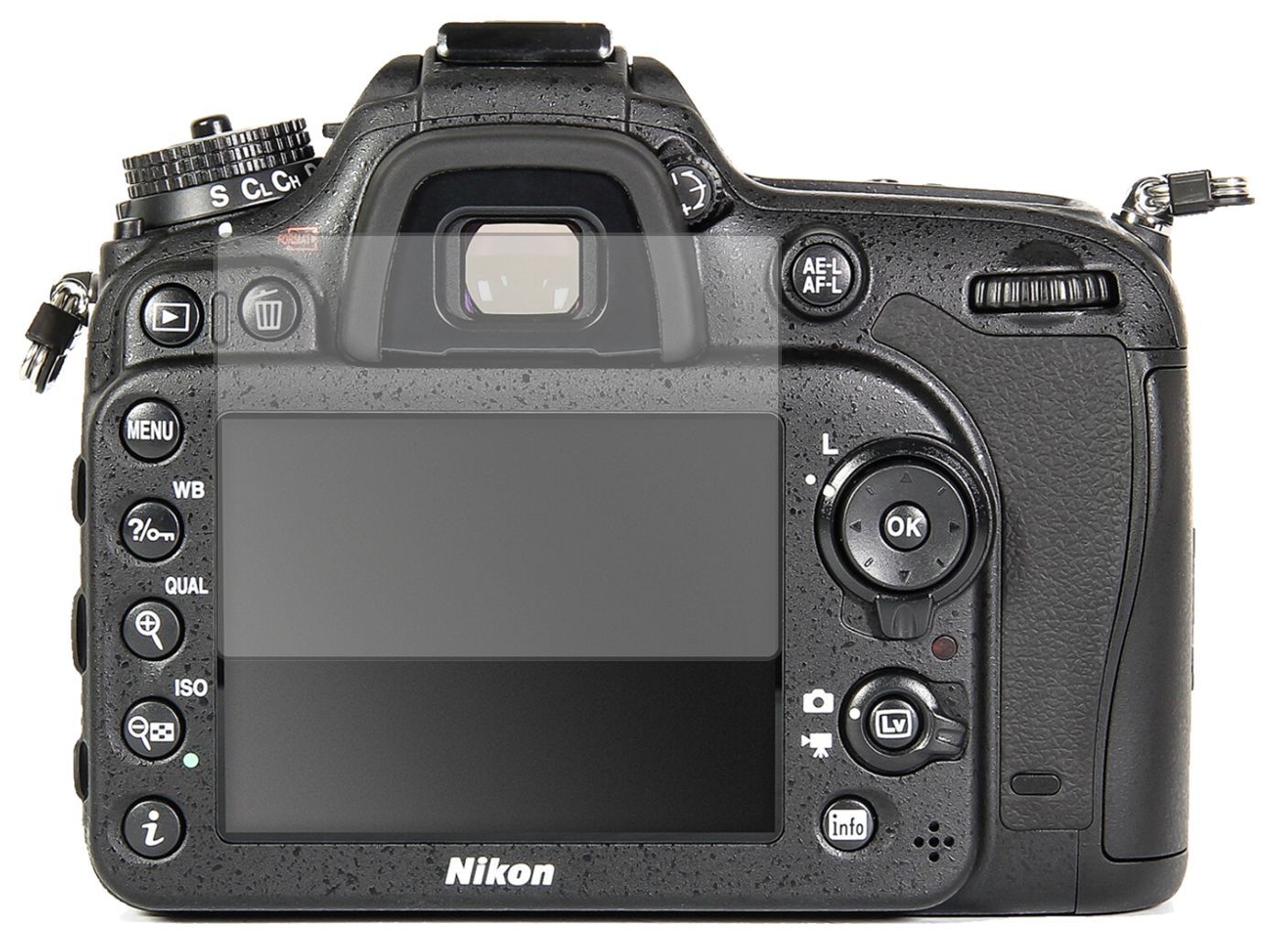 6x Schutzfolie matt für Nikon D7100 Display-Schutz (2)