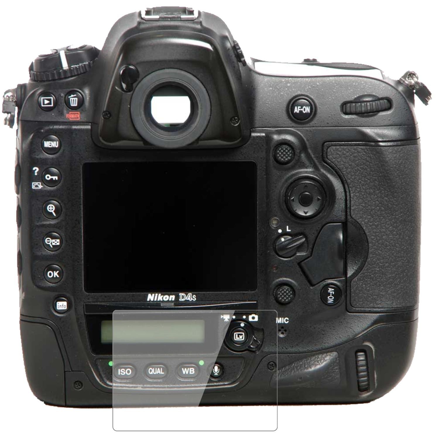 1x 9H Schutzfolie für Nikon D4s Panzerfolie (3)