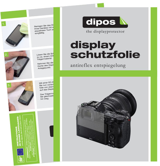 2x Schutzfolie matt für Nikon Z6 II Display-Schutz (1)