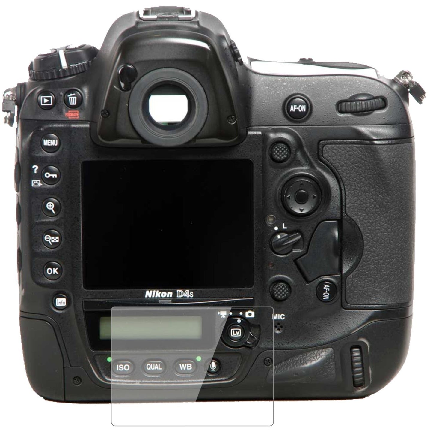 2x 9H Schutzfolie für Nikon D4s Panzerfolie (3)