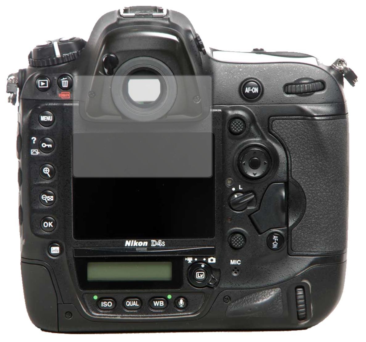 6x Schutzfolie matt für Nikon D4s Display-Schutzfo (3)