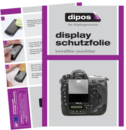 6x Schutzfolie klar für Nikon D4s Display-Schutzfo (1)