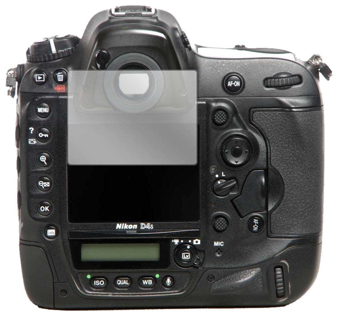 6x Schutzfolie klar für Nikon D4s Display-Schutzfo (3)