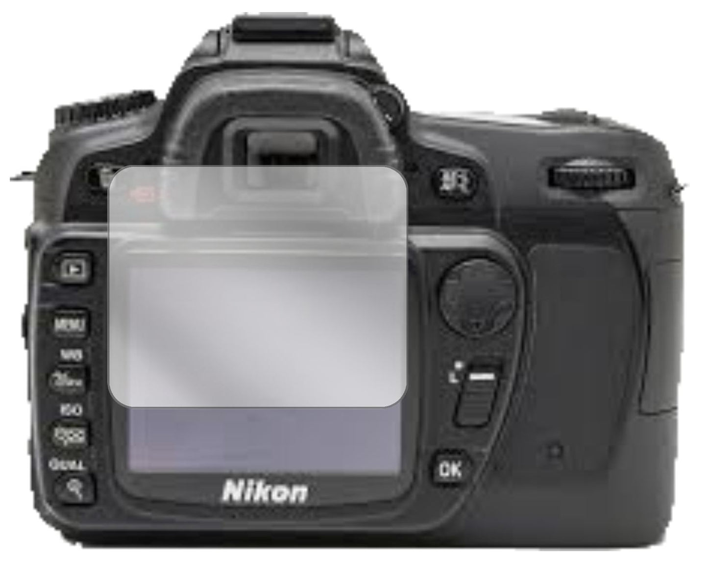 6x Schutzfolie klar für Nikon D80 Display-Schutzfo (2)