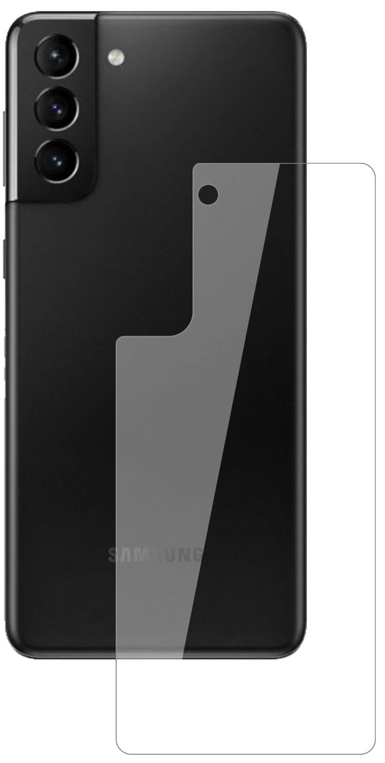 1x 9H Schutzfolie für Samsung Galaxy S21 Plus Rück (2)