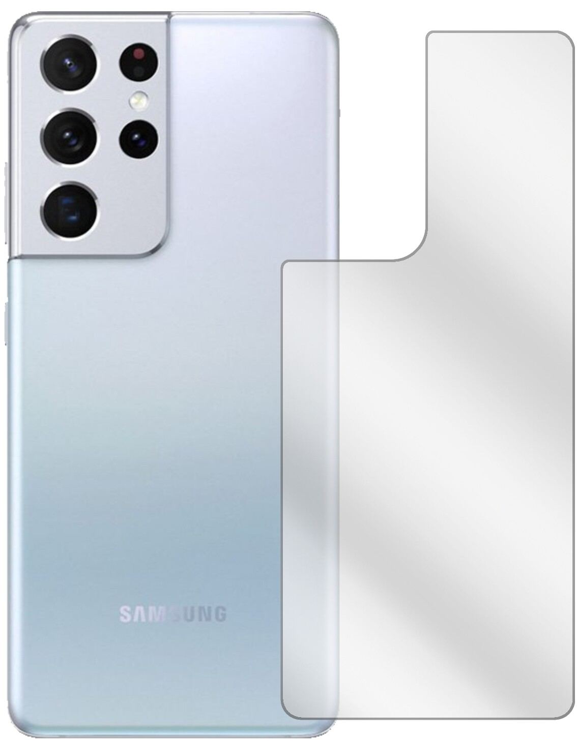 6x Schutzfolie klar für Samsung Galaxy S21 Ultra R (2)