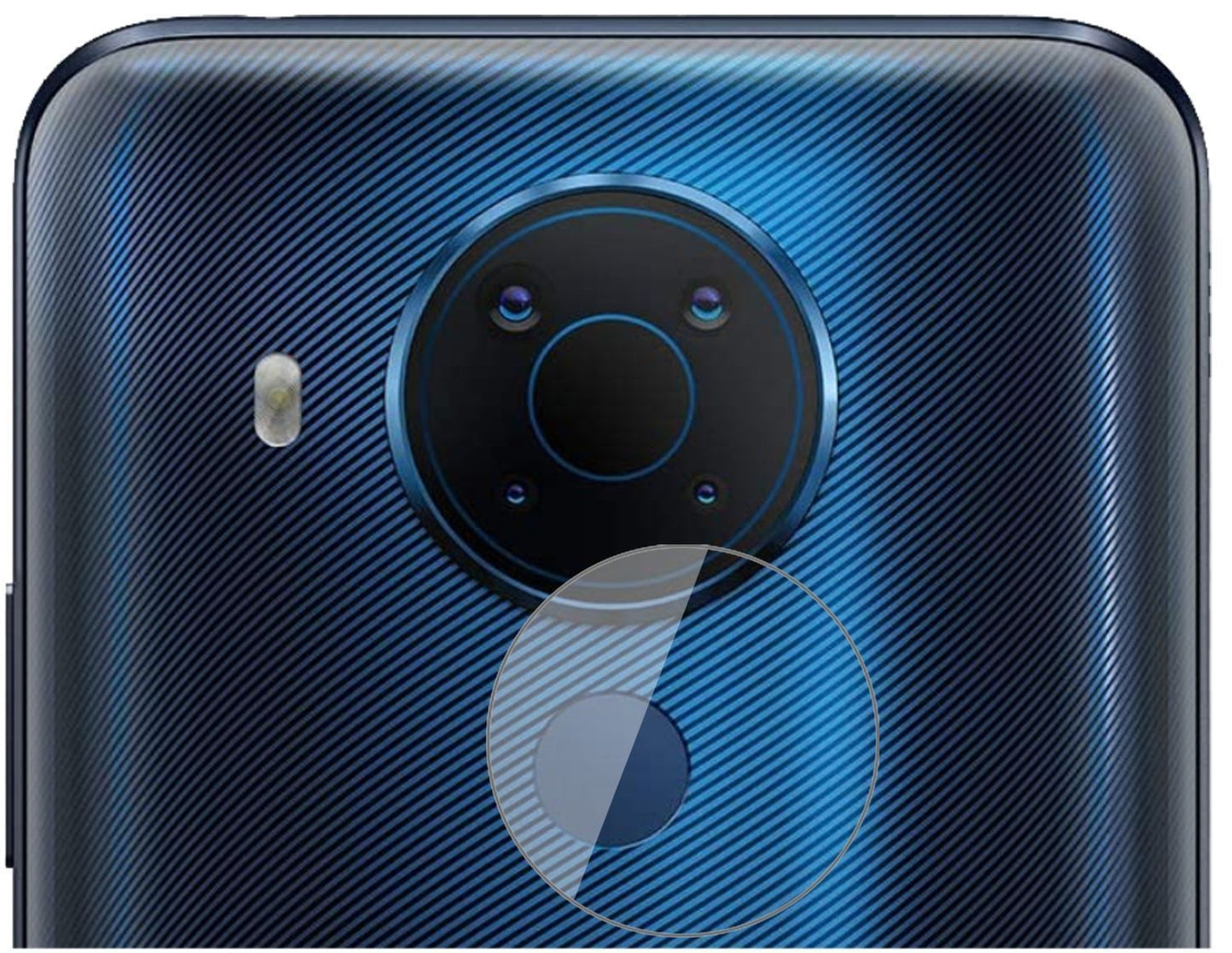2x 9H Schutzfolie für Nokia 5.4 Kameralinse Panzer (2)