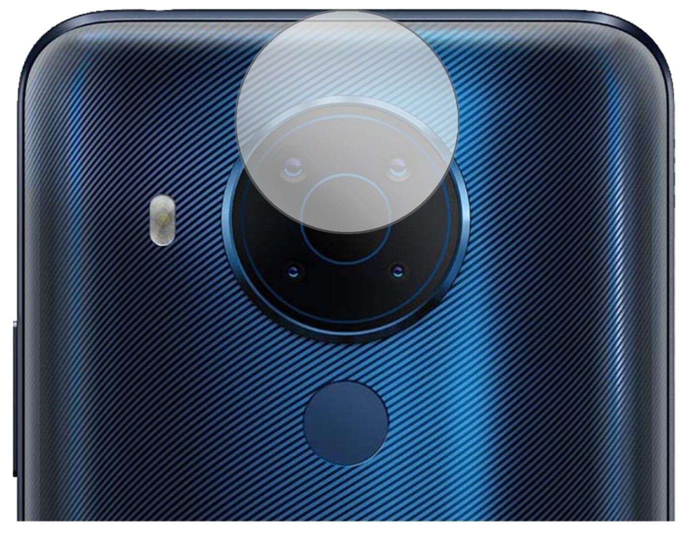 6x Schutzfolie klar für Nokia 5.4 Kameralinse Disp (2)
