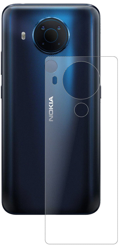 2x 9H Schutzfolie matt für Nokia 5.4 Rückseite Pan (2)
