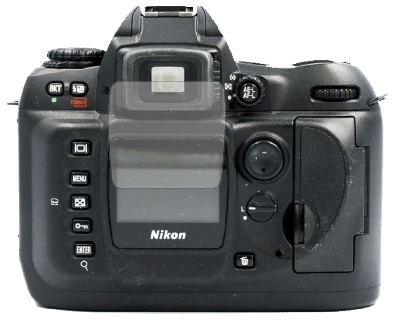 6x Schutzfolie matt für Nikon D100 Display-Schutzf (2)