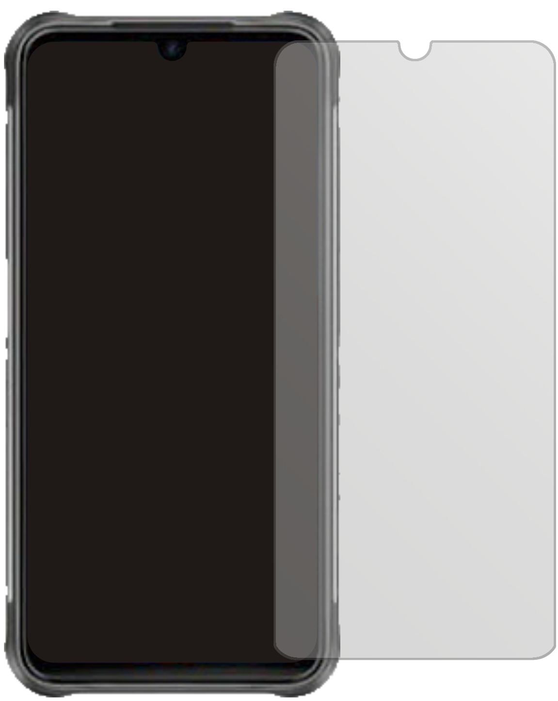 5x Schutzfolie matt für Umidigi Bison Display-Schu (2)
