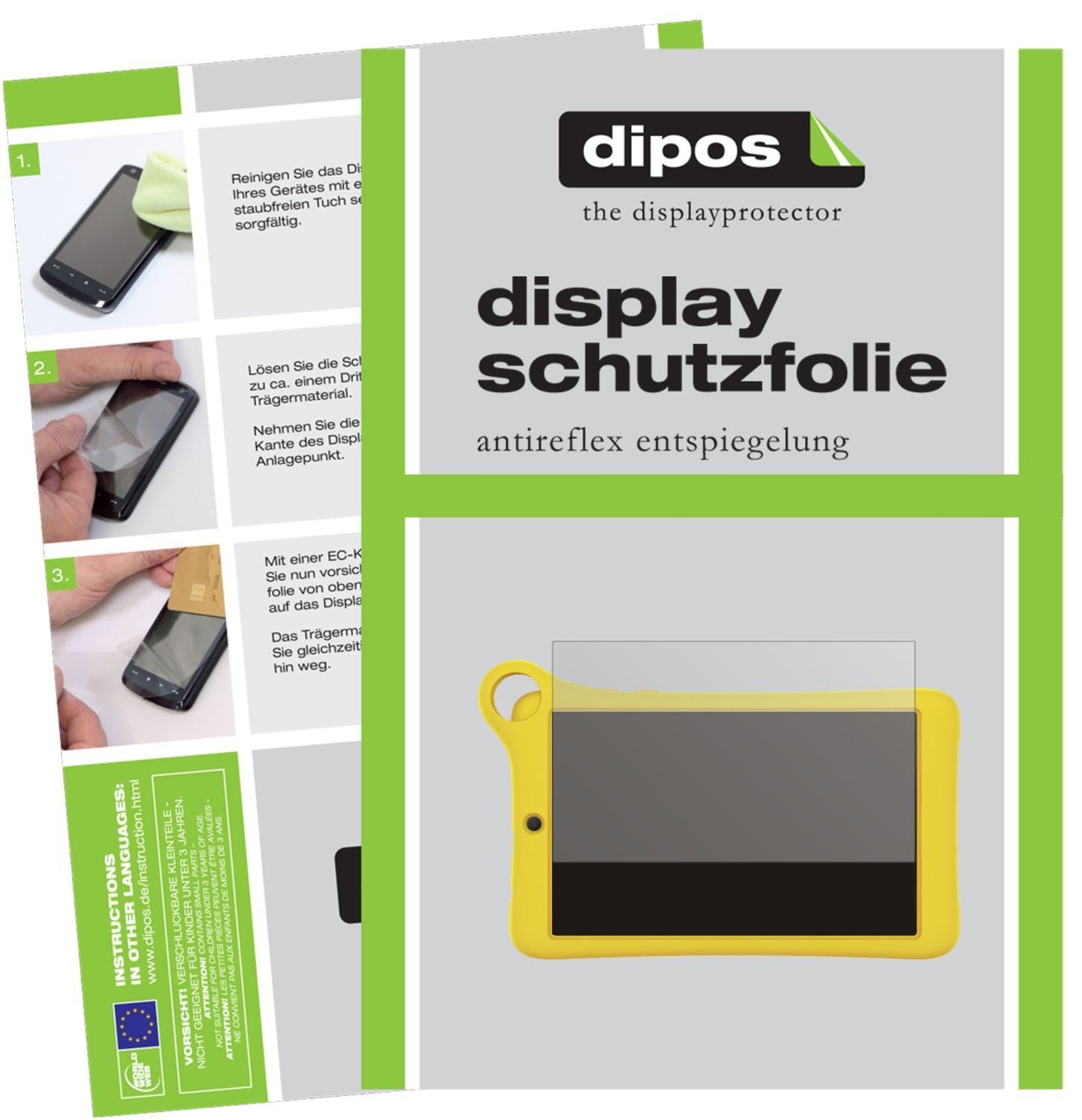 1x Schutzfolie matt für Alcatel TKEE MID Display-S (1)