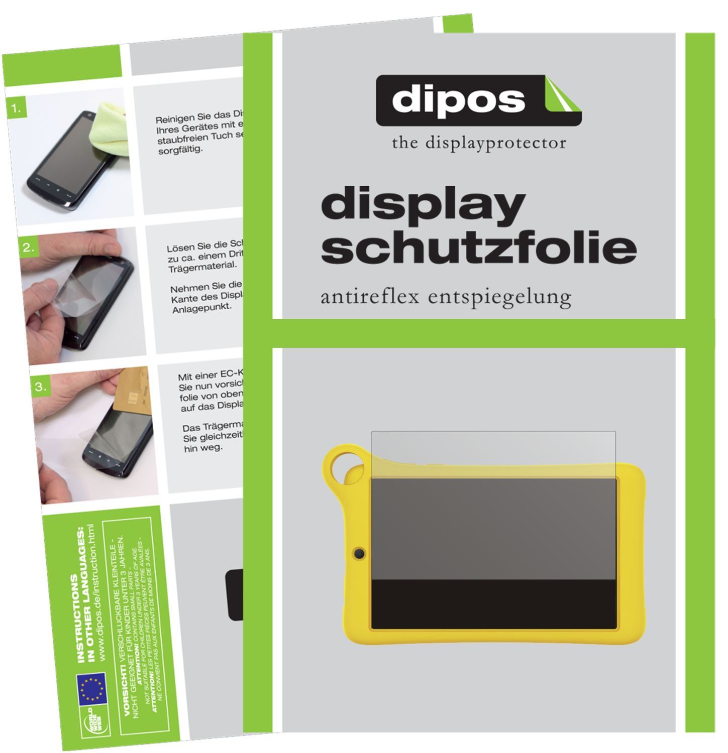 1x Schutzfolie matt für Alcatel TKEE MID Display-S (1)