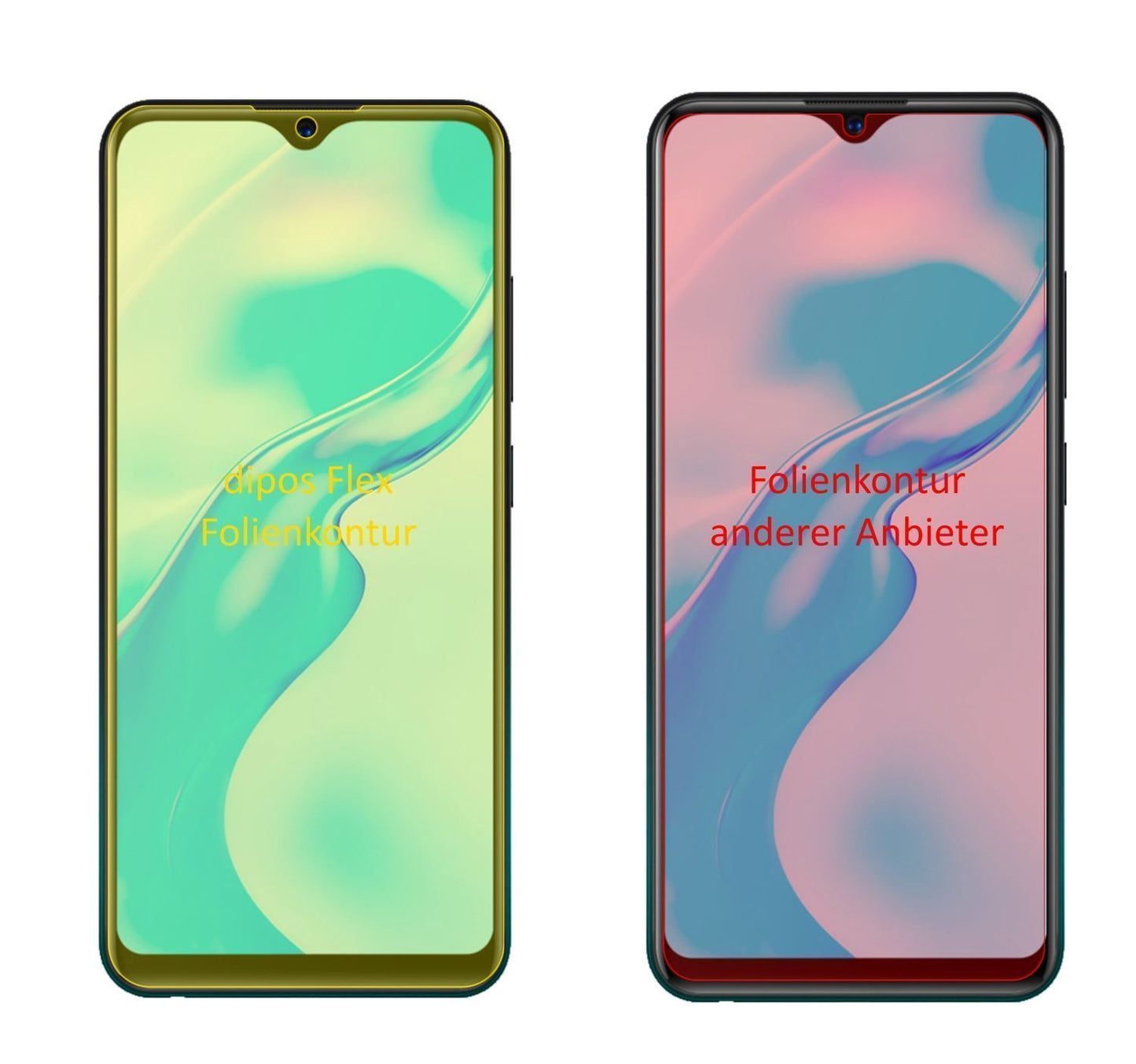 3x 3D Full Cover Schutzfolie für Vivo Y11s (2)