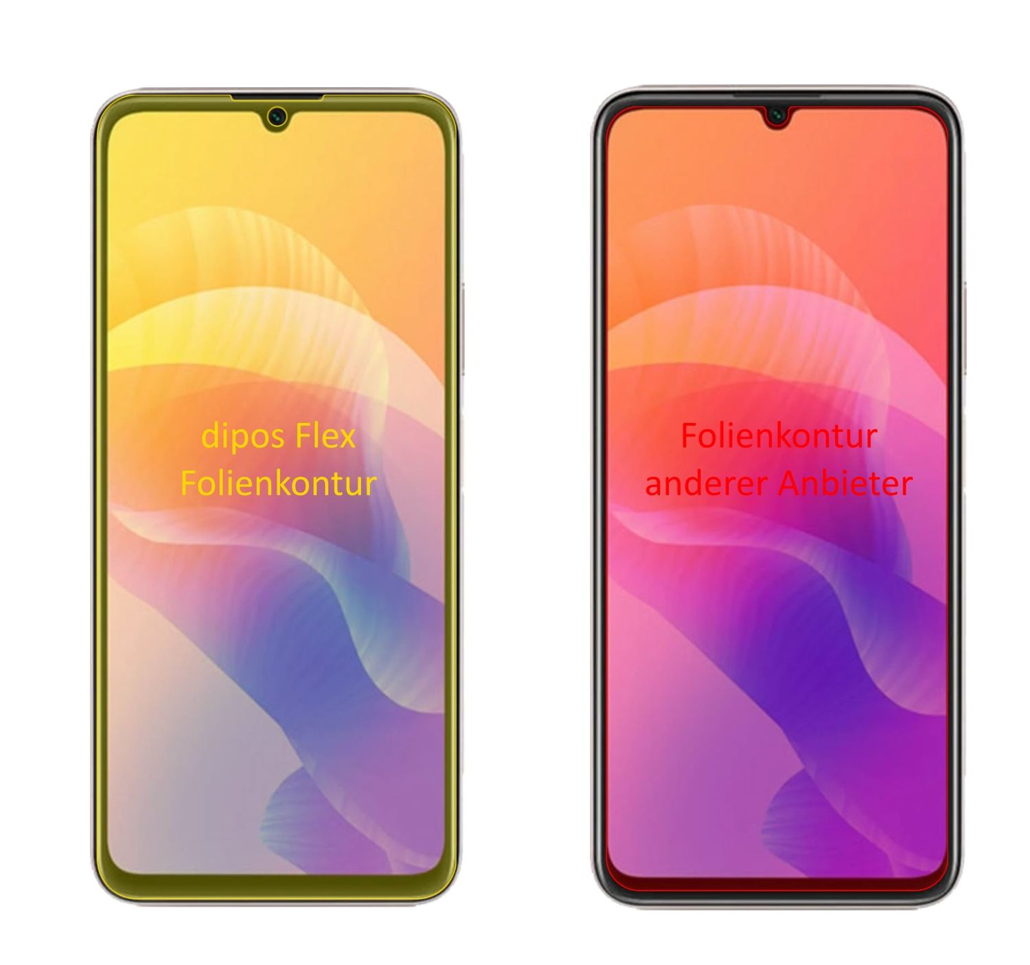 3x 3D Full Cover Schutzfolie für Huawei Enjoy 20 5 (2)