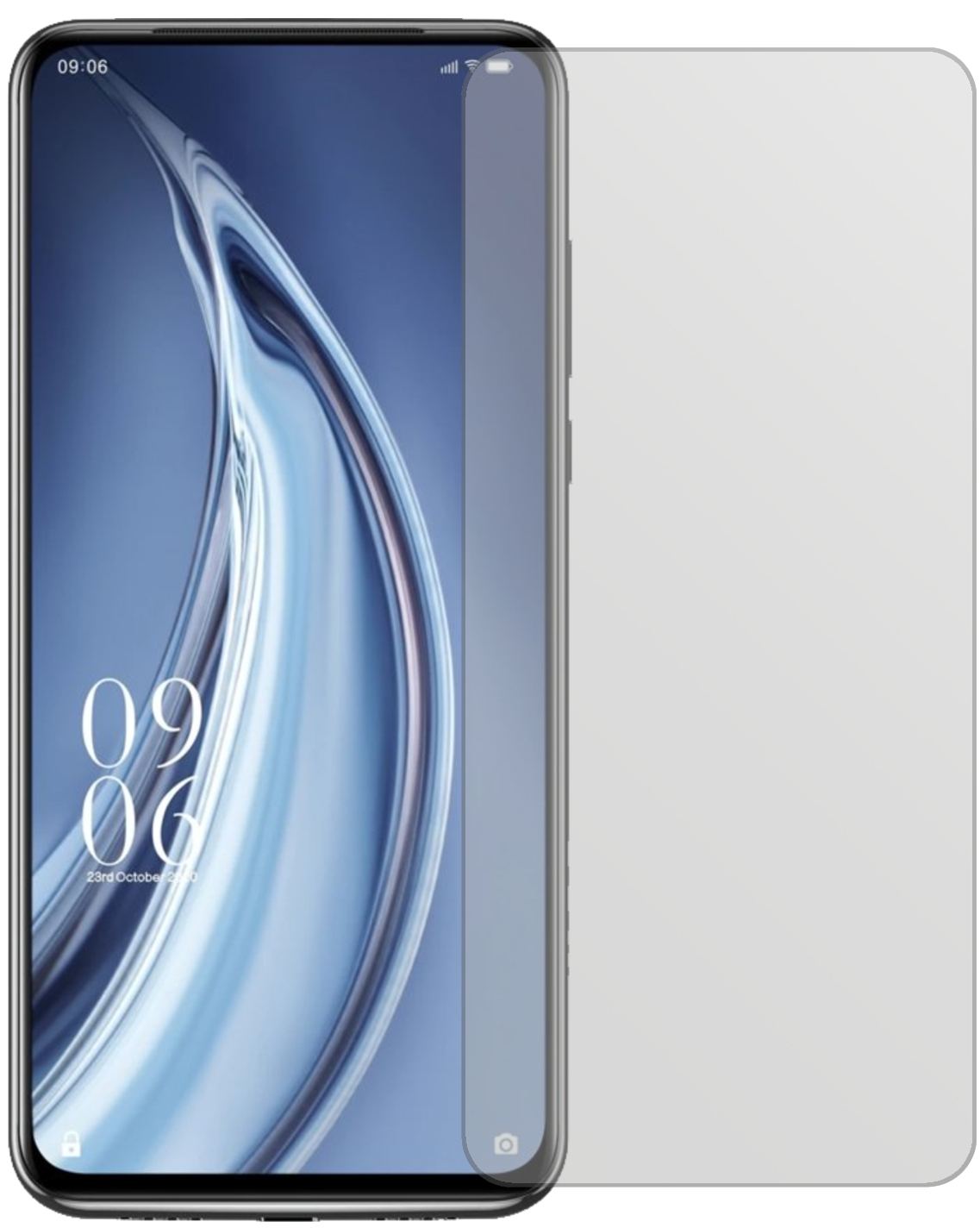 1x Schutzfolie matt für Elephone PX Pro Display-Sc (2)