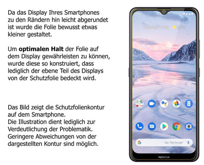 2x 9H Schutzfolie für Nokia 46114 Panzerfolie (3)