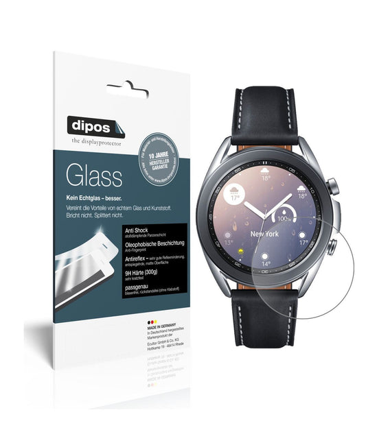 1x 9H Schutzfolie matt für Samsung Galaxy Watch 3  (1)
