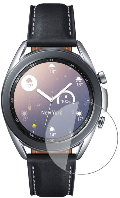 2x 9H Schutzfolie für Samsung Galaxy Watch 3 (45mm (2)