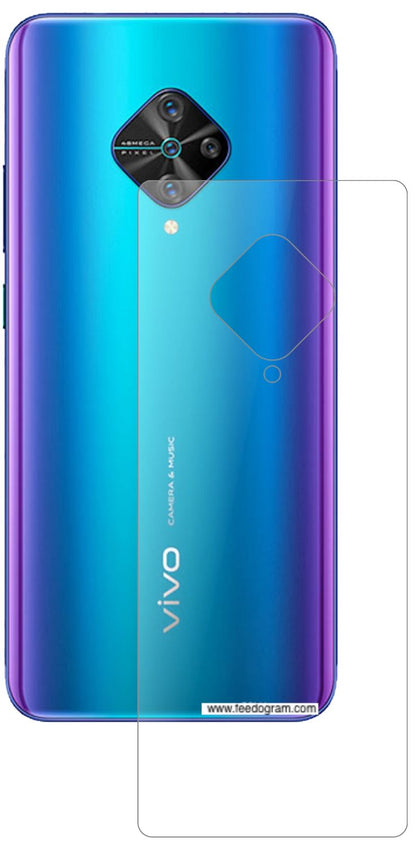 1x 9H Schutzfolie matt für Vivo Y51 (2020) Rücksei (2)