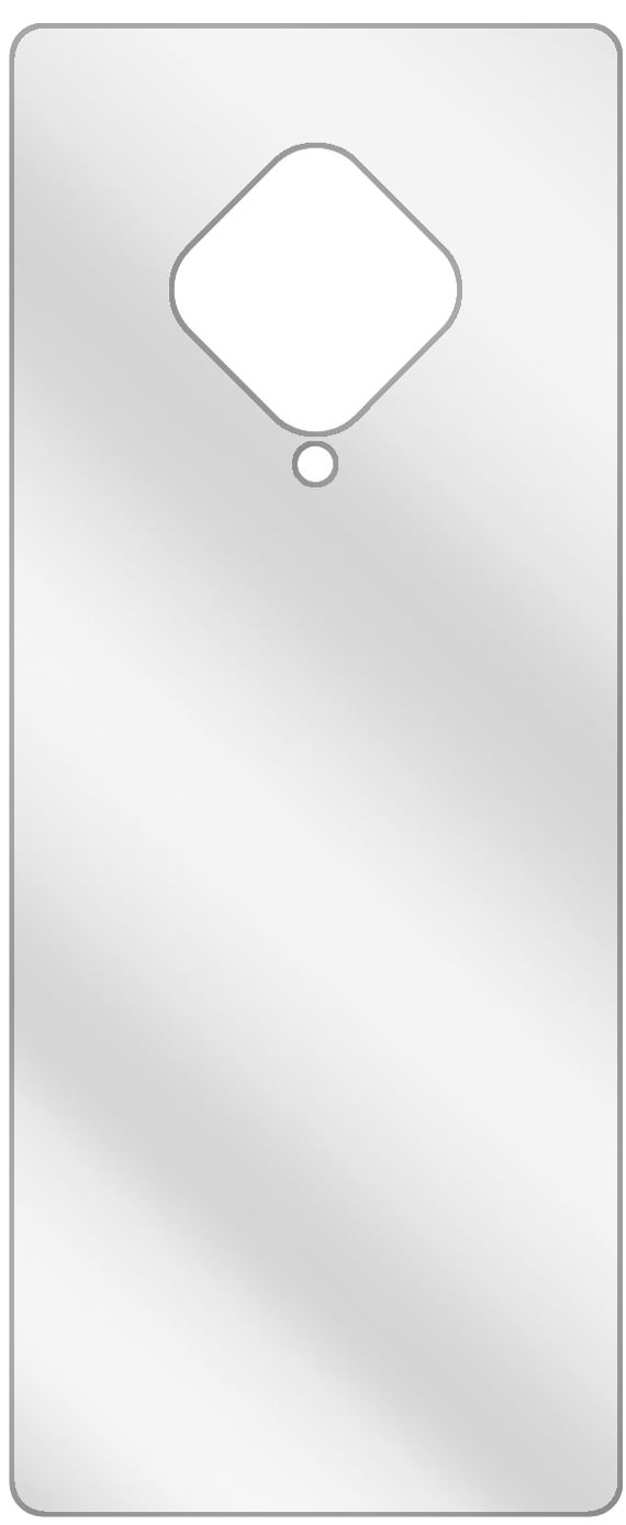 1x Schutzfolie klar für Vivo Y51 (2020) Rückseite  (3)