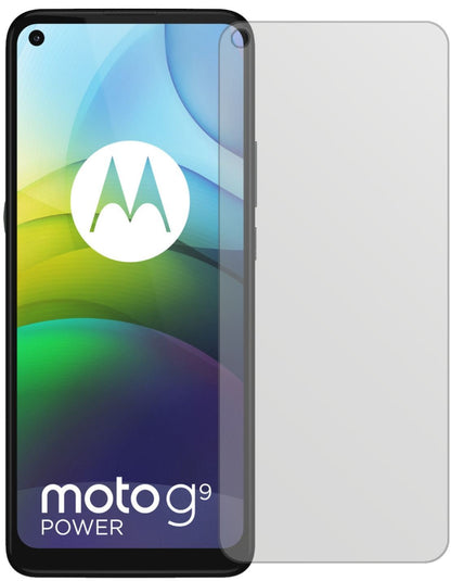 2x Schutzfolie matt für Motorola Moto G9 Power Dis (2)