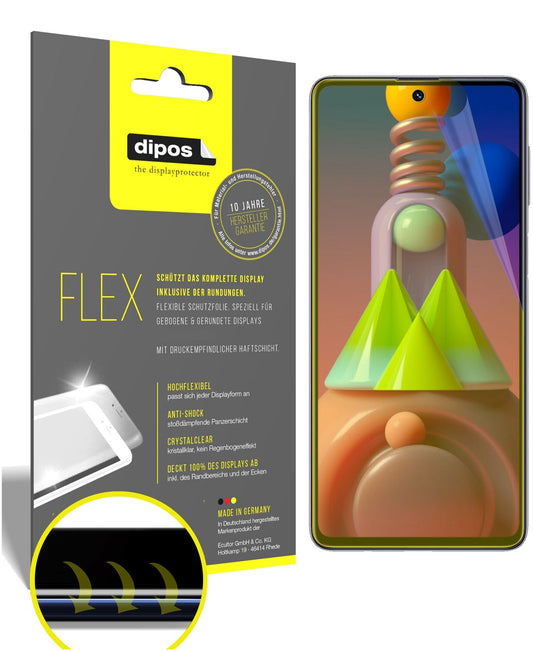 3x 3D Full Cover Schutzfolie für Samsung Galaxy M5 (1)