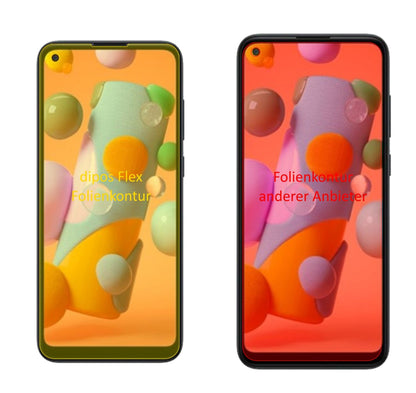 3x 3D Full Cover Schutzfolie für Samsung Galaxy A1 (2)